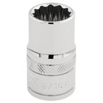 Draper Expert 33609 1/2" Sq. Dr. Hi-Torq® 12 Point Socket (9/16")