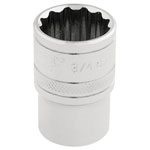 Draper Expert 33660 1/2" Sq. Dr. Hi-Torq® 12 Point Socket (3/4")