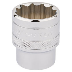 Draper Expert 33726 1/2 Sq. Dr. Hi-Torq® 12 Point Socket (1.1/16)