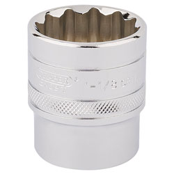 Draper Expert 33727 1/2 Sq. Dr. Hi-Torq® 12 Point Socket (1.1/8)