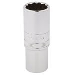 Draper Expert 33788 1/2" Sq. Dr. Hi-Torq® 12 Point Deep Socket (22mm)