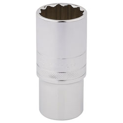 Draper Expert 33841 1/2 Sq. Dr. Hi-Torq® 12 Point Deep Socket (27mm)