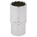 Draper Expert 33858 1/2" Sq. Dr. Hi-Torq® 12 Point Deep Socket (30mm)