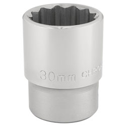 Draper Expert 16698 3/4 Sq. Dr. 12 Point Socket (30mm)