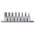 Draper Expert 16285 3/8 Sq. Dr. Hexagonal Socket Bit Set (8 Piece)