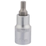 Draper Expert 16298 1/2 Sq. Dr. Hexagonal Socket Bits (6mm)