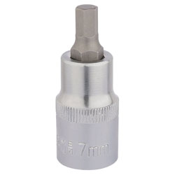 Draper Expert 16300 1/2 Sq. Dr. Hexagonal Socket Bits (7mm)