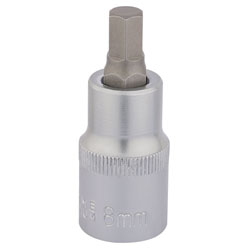 Draper Expert 16302 1/2 Sq. Dr. Hexagonal Socket Bits (8mm)