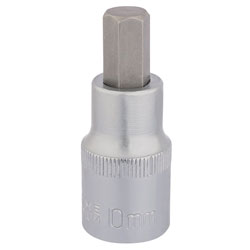 Draper Expert 16303 1/2 Sq. Dr. Hexagonal Socket Bits (10mm)