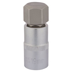 Draper Expert 16305 1/2 Sq. Dr. Hexagonal Socket Bits (19mm)