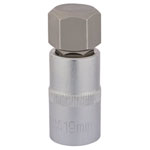 Draper Expert 16305 1/2 Sq. Dr. Hexagonal Socket Bits (19mm)