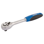 Draper 16428 3/8 Sq. Dr. 72 Tooth Reversible Soft Grip Ratchets
