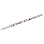 Draper 50548 1/4" Sq. Dr. Retaining Bar with 18 Clips (400mm)