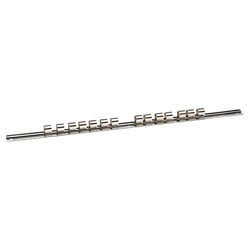 Draper 50583 1/2 Sq. Dr. Retaining Bar with 14 Clips (400mm)