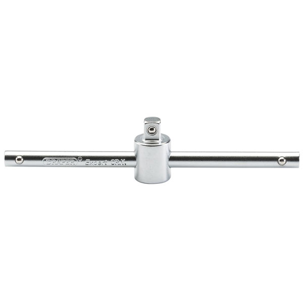  16786 1/4" Sq. Dr. Satin Chrome Sliding T Bar