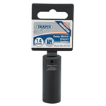 Draper Expert 05192 Expert 14mm 1/4" Sq. Dr. Hi-Torq® 6 Point Deep Impact Socket