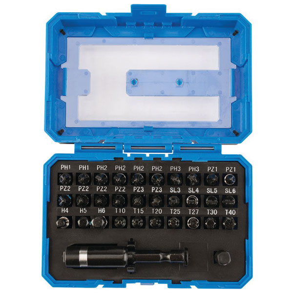 Draper Expert 05724 Impact Screwdriver Bit Set (32 Piece) Rapid Online