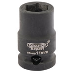 Draper Expert 06870 Expert 11mm 3/8 Square Drive Hi-Torq® 6 Point Impact Socket