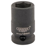 Draper Expert 06871 Expert 12mm 3/8" Square Drive Hi-Torq® 6 Point Impact Socket