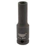 Draper Expert 06881 Expert 8mm 3/8" Sq. Dr. Hi-Torq® 6 Point Deep Impact Socket