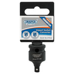 Draper Expert 07022 Expert 3/8"(F) x 1/4"(M) Impact Socket Converter