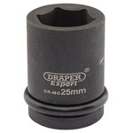 Draper Expert 05006 Expert 25mm 3/4" Square Drive Hi-Torq® 6 Point Impact Socket