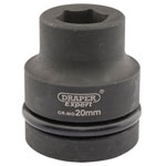 Draper Expert 05101 Expert 20mm 1" Square Drive Hi-Torq® 6 Point Impact Socket