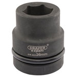 Draper Expert 05107 Expert 26mm 1" Square Drive Hi-Torq® 6 Point Impact Socket