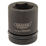 Draper Expert 05112 Expert 32mm 1" Square Drive Hi-Torq® 6 Point Impact Socket