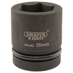 Draper Expert 05115 Expert 35mm 1" Square Drive Hi-Torq® 6 Point Impact Socket