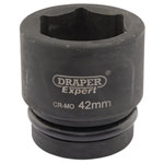 Draper Expert 05122 Expert 42mm 1" Square Drive Hi-Torq® 6 Point Impact Socket
