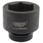 Draper Expert 05126 Expert 55mm 1" Square Drive Hi-Torq® 6 Point Impact Socket