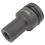 Draper Expert 05132 Expert 17mm 1 Sq. Dr. Hi-Torq® 6 Point Deep Impact Socket