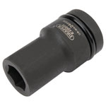 Draper Expert 05139 Expert 24mm 1" Sq. Dr. Hi-Torq® 6 Point Deep Impact Socket