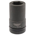 Draper Expert 05145 Expert 30mm 1" Sq. Dr. Hi-Torq® 6 Point Deep Impact Socket
