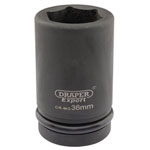 Draper Expert 05150 Expert 36mm 1" Sq. Dr. Hi-Torq® 6 Point Deep Impact Socket