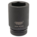 Draper Expert 05152 Expert 41mm 1 Sq. Dr. Hi-Torq® 6 Point Deep Impact Socket