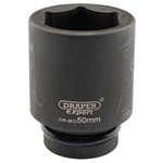 Draper Expert 05155 Expert 50mm 1 Sq. Dr. Hi-Torq® 6 Point Deep Impact Socket