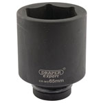 Draper Expert 05158 Expert 65mm 1 Sq. Dr. Hi-Torq® 6 Point Deep Impact Socket