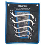 Draper 07211 S Type (Obstruction) Ring Spanner Set (5 Piece)