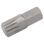 Draper Expert 33343 M12 x 30mm Spline 10mm Insert Bit for Mechanic's Bit Sets