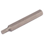 Draper Expert 33345 M6 x 75mm Spline 10mm Insert Bit for Mechanic's Bit Sets