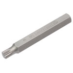 Draper Expert 33346 M8 x 75mm Spline 10mm Insert Bit for Mechanic's Bit Sets