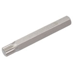 Draper Expert 33348 M10 x 75mm Spline 10mm Insert Bit for Mechanic's Bit Sets