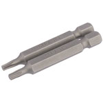 Draper 66428 T10 1/4" Hex TX-STAR® Insert Bit 25mm Long x 2