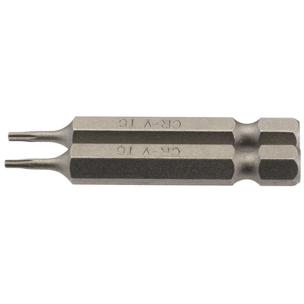 Draper 66481 T6 1/4" Hex TX-STAR® Insert Bit 50mm Long x 2