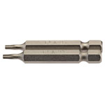 Draper 66485 T9 1/4 Hex TX-STAR® Insert Bit 50mm Long x 2