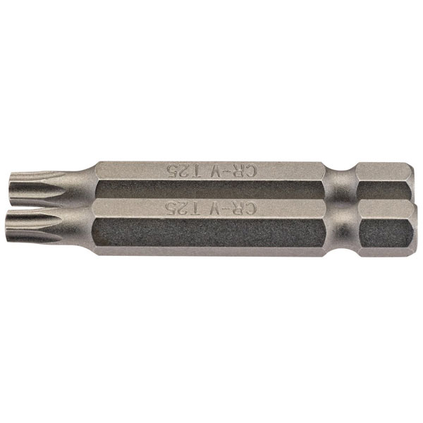 Draper 66489 T25 1/4" Hex TX-STAR® Insert Bit 50mm Long x 2