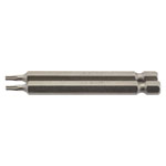 Draper 66830 T8 1/4 Hex TX-STAR® Insert Bit 75mm Long x 2