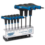 Draper Expert 33872 Soft Grip 'T' Handle TX-STAR® Key Set (8 Piece)